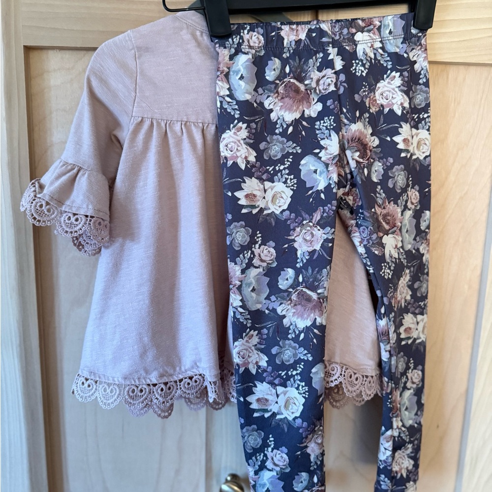 Savannah Lavender and Floral Kids Set